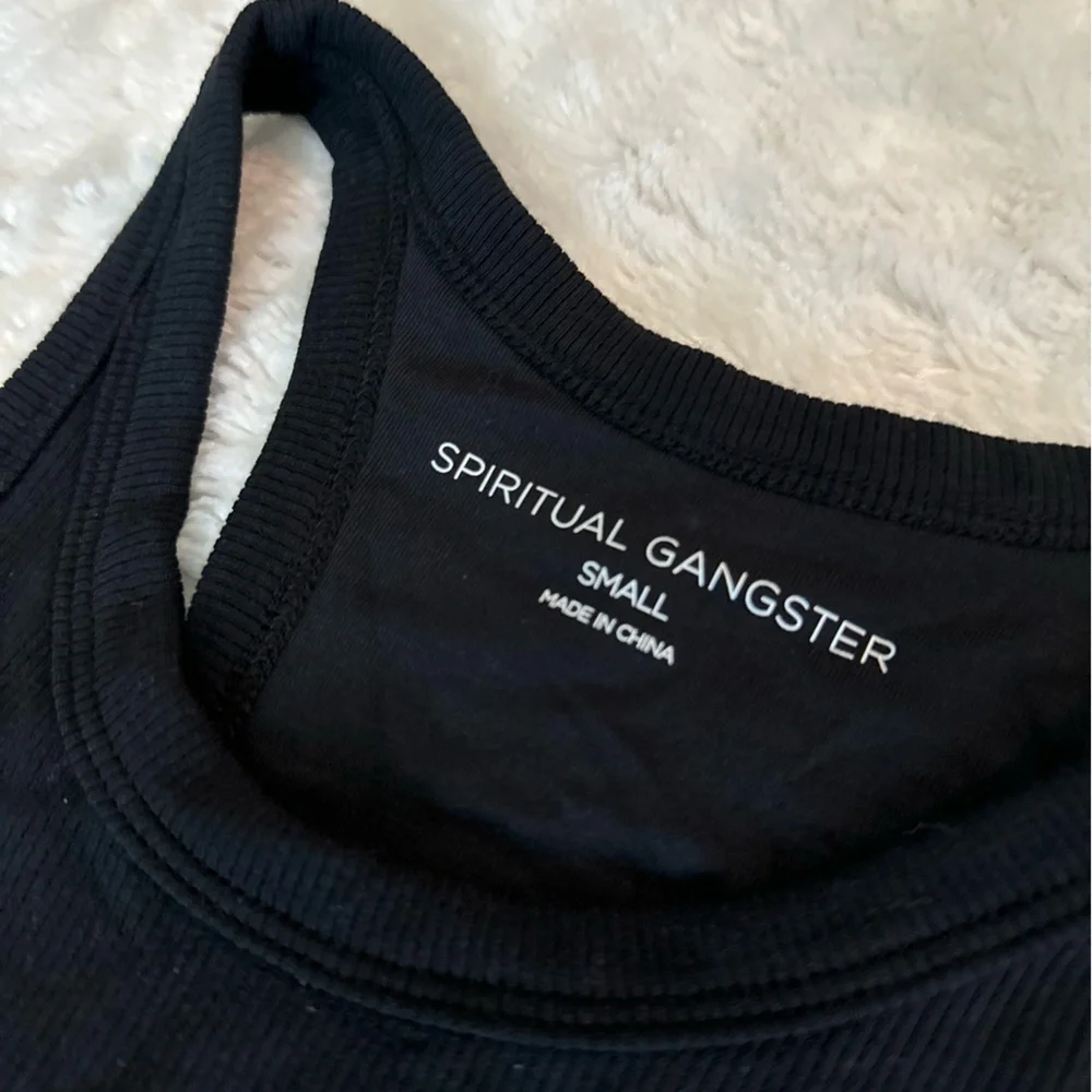 NWOT- Spiritual Gangster Women's Remi Rib Dress in Black
